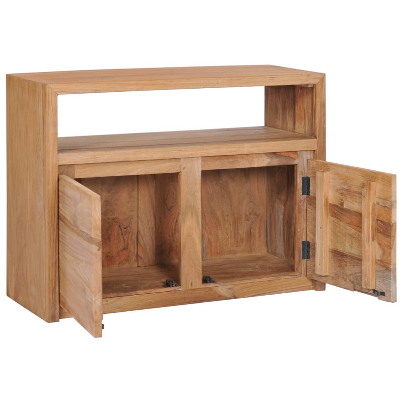 Buffet 80x30x60 cm bois de teck massif