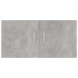 Armoire murale Gris béton 80x39x40 cm Bois d ingénierie