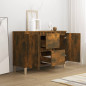 Buffet Chêne fumé 101x35x70 cm Bois d ingénierie