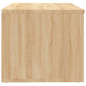 Meuble TV Chêne sonoma 80x34x30 cm Bois d ingénierie