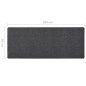 Tapis de couloir Anthracite 80x200 cm