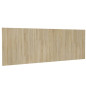 Tête de lit murale Chêne sonoma 240x1,5x80 cm Bois d ingénierie