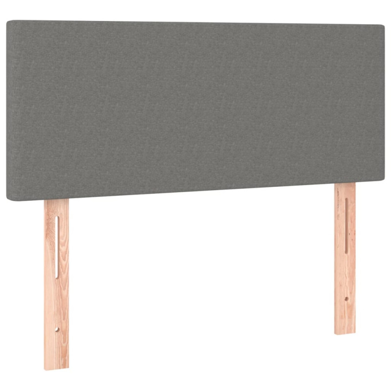 Tête de lit Gris foncé 90x5x78 88 cm Tissu