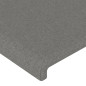 Tête de lit Gris foncé 90x5x78 88 cm Tissu