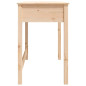 Bureau avec tiroirs 100x50x78 cm Bois massif de pin