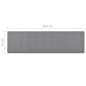 Tapis de couloir Gris foncé 50x200 cm