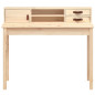 Bureau 110x50x93 cm Bois massif de pin