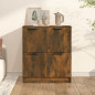 Buffet Chêne fumé 60x30x70 cm Bois d ingénierie