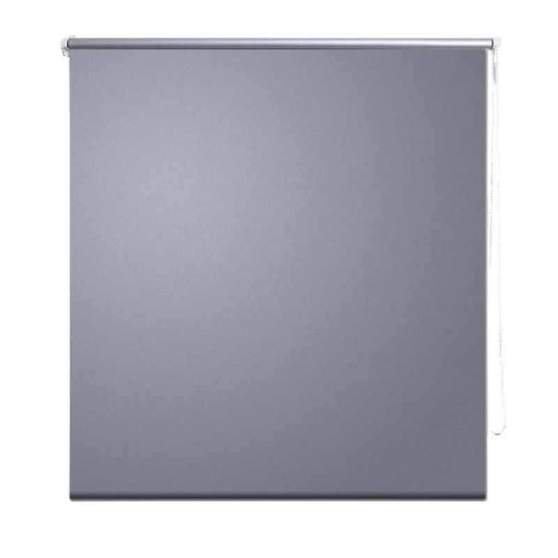 Store enrouleur occultant 120 x 175 cm gris