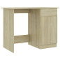 Bureau Chêne sonoma 100x50x76 cm Bois d’ingénierie