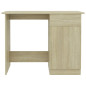 Bureau Chêne sonoma 100x50x76 cm Bois d’ingénierie