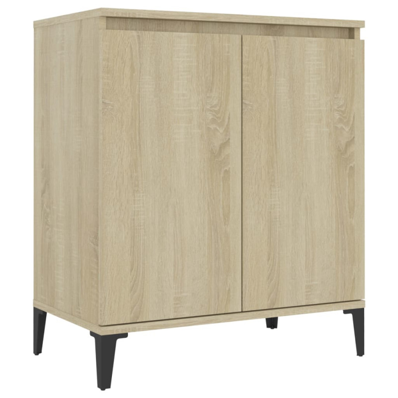 Buffet chêne sonoma 60x35x70 cm bois d ingénierie