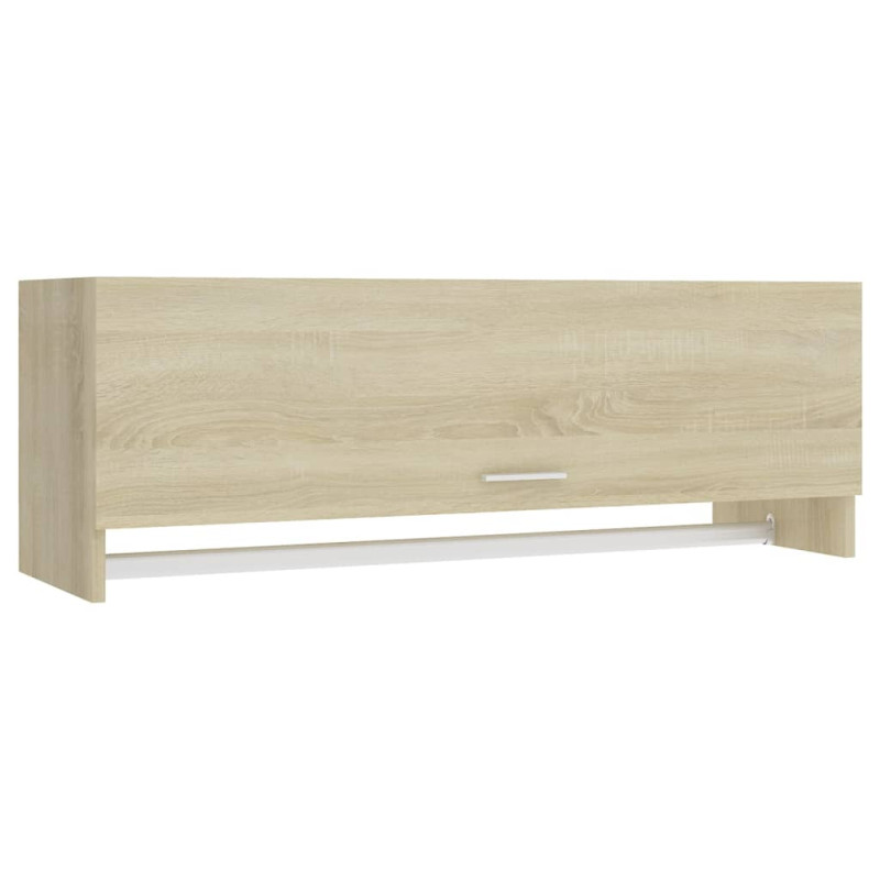 Garde robe chêne sonoma 100x32,5x35 cm bois d ingénierie