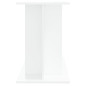 Support pour aquarium blanc 100x40x60 cm bois d ingénierie