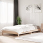 Lit empilable sans matelas 80x200 cm bois de pin massif