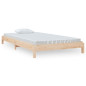 Lit empilable sans matelas 80x200 cm bois de pin massif