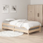 Lit empilable sans matelas 80x200 cm bois de pin massif