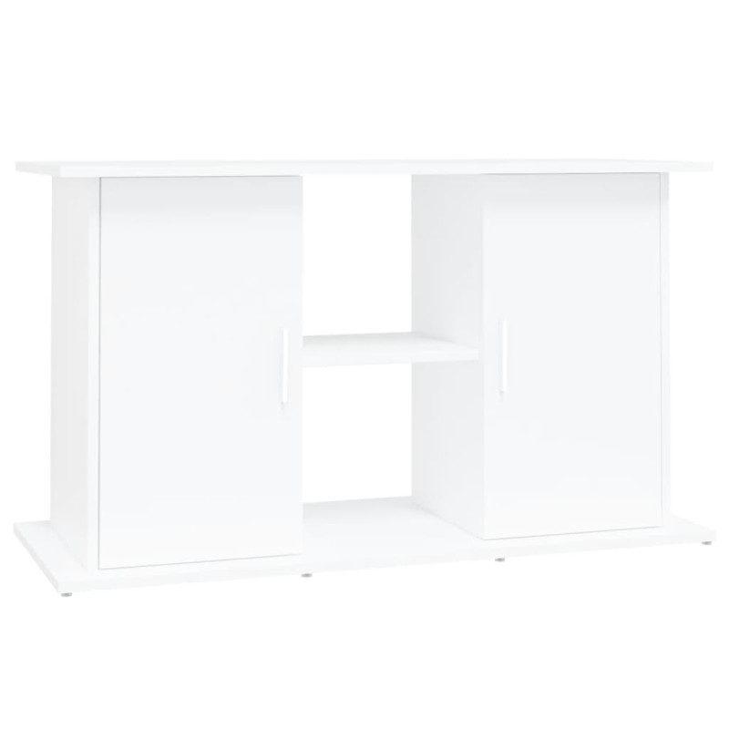 Support pour aquarium blanc 101x41x58 cm bois d ingénierie