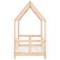 Cadre de lit pour enfant 70x140 cm bois de pin massif