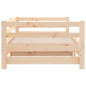 Lit de jour et lit gigogne sans matelas 90x190 cm bois massif