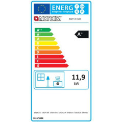 NORDICA 7119101-POELE A BOIS - ISOTTA EVO NORDICA - ISOTTAEVO