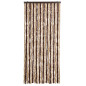 Moustiquaire Beige et marron clair 90x220 cm Chenille 