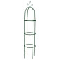 Arche de jardin en forme de tour 2 pcs