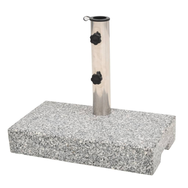 Socle de parasol Granite rectangulaire 25 kg