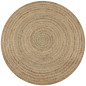 Tapis Jute tressé 150 cm rond