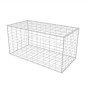 Panier de gabion Acier galvanisé 100x50x50 cm