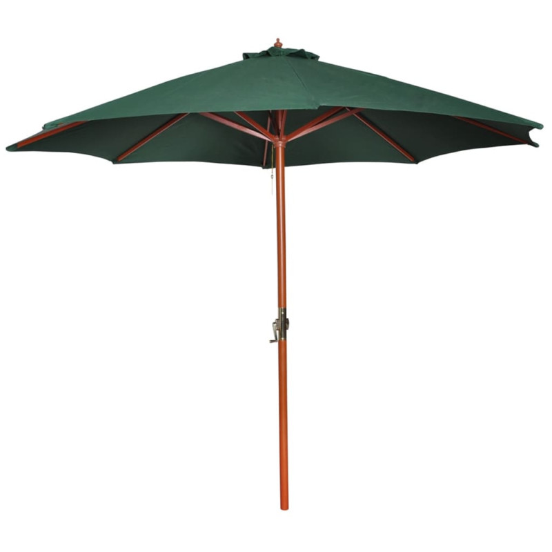 Parasol Vert 258 cm