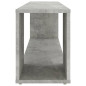 Meuble TV Gris béton 100x24x32 cm Bois d ingénierie