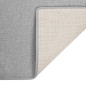 Tapis de couloir Gris clair 80x300 cm