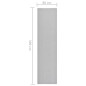 Tapis de couloir Gris clair 80x300 cm