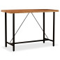 Table de bar Bois massif d Acacia 150x70x107 cm