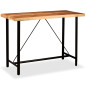 Table de bar Bois massif d Acacia 150x70x107 cm