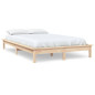 Cadre de lit sans matelas 160x200 cm bois massif