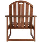 Chaises de jardin lot de 2 Bois d acacia solide