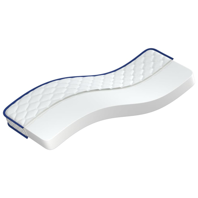 Matelas en mousse à mémoire de forme 200 x 90 x 17 cm 