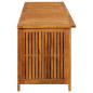 Boîte de rangement de jardin 200x50x58 cm Bois d acacia solide