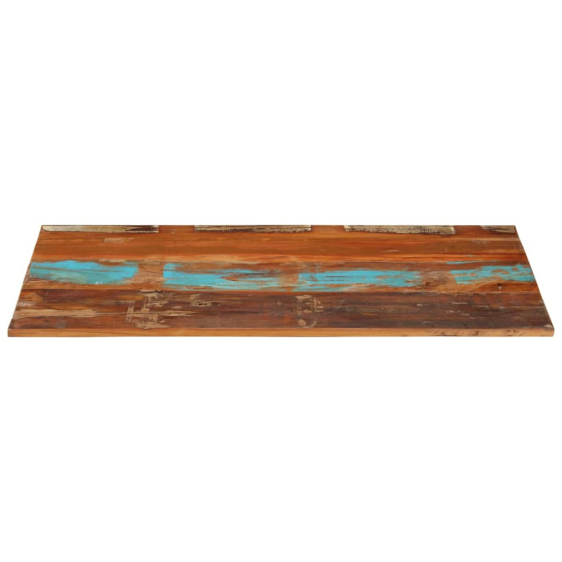 Dessus de table rectangulaire 60x100 cm 15 16 mm Bois récupéré