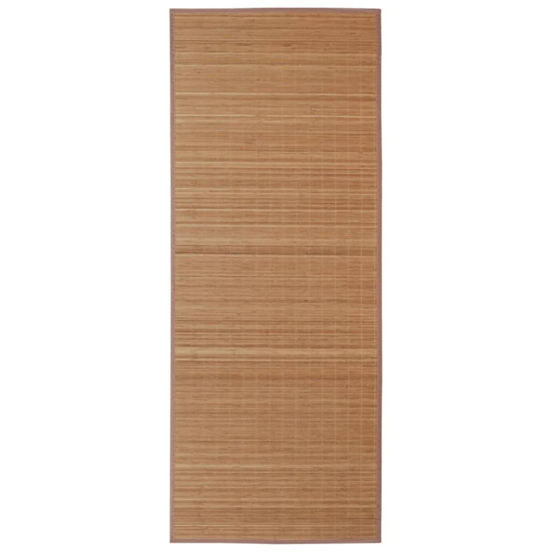 Tapis en bambou 160x230 cm Marron