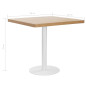 Table de bistro Marron clair 80x80 cm MDF