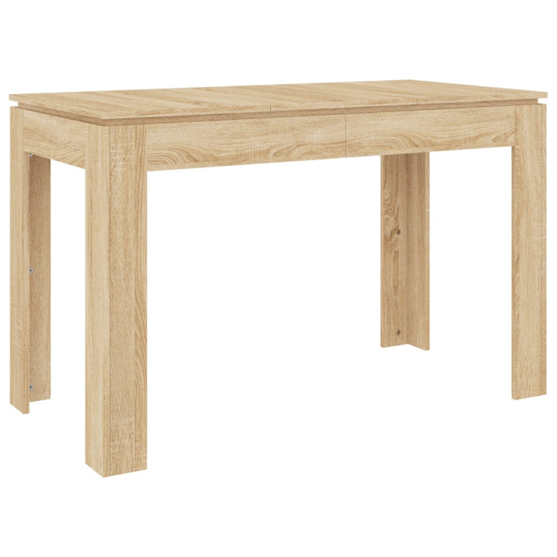 Table à manger Chêne sonoma 120x60x76 cm Bois d ingénierie