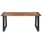 Table à manger Bois d acacia massif 180x90 cm 