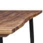 Table à manger Bois d acacia massif 180x90 cm 