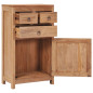 Buffet 50x30x90 cm bois de teck massif