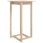 Table de bar 60x60x110 cm Bois massif de pin