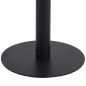 Table de bistro marron clair 60x60 cm MDF