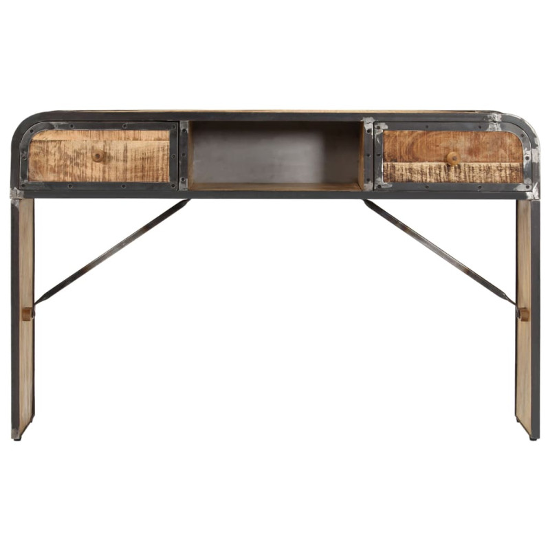 Buffet 120x30x75 cm bois de manguier massif